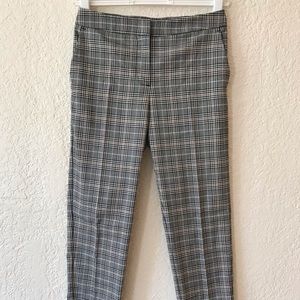 H&M slim fit plaid pants. Size 2. Liked new
